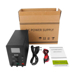 NICE POWER Adjustable DC Switching Power Supply 0-60V 0-5A - BLACK